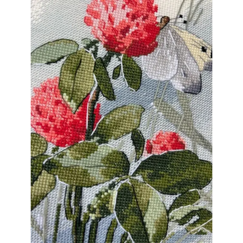 Ristinuke komplektas "Šokis ant gėlių" 15×25 cm S1741