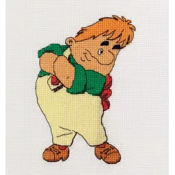 Cross stitch kit KLART "Karlsson" 11 x 15 cm KLCMF-8-574