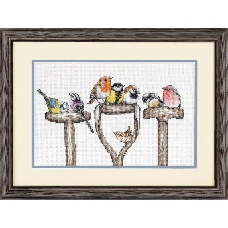 Cross stitch kit Forks and Feathers D70-35447