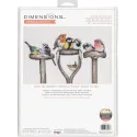 Cross stitch kit Forks and Feathers D70-35447