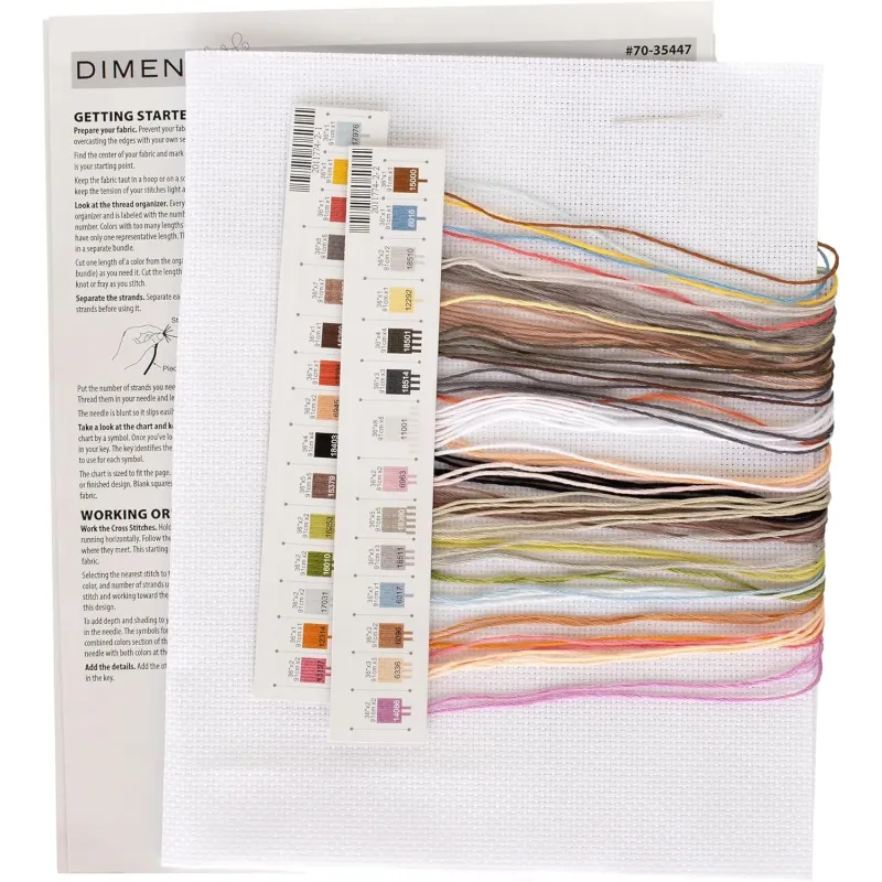 Cross stitch kit Forks and Feathers D70-35447