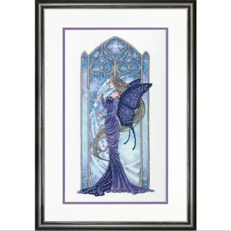 Kreuzstich-Set - Die Goldene Kollektion Winterfee 25,4 x 43,18cm D70-09618