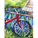 Cross stitch kit "Well water" 15*20 cm SNV-1008