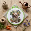 Cross-stitch kits - Mischief in the garden AAHM-103