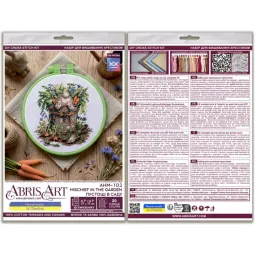 Kreuzstich-Kits - Unfug im Garten AAHM-103