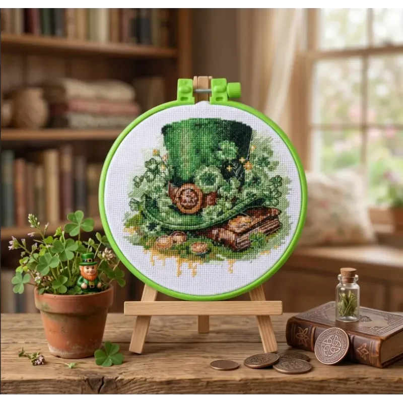Cross-stitch kits - Leprechaun's Hat AAHM-104