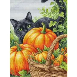 Kreuzstich-Set "Oktoberzauber" 22 x 33 cm SBU5116