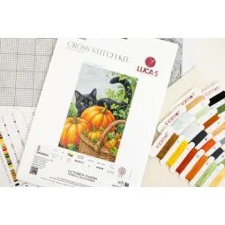 Cross Stitch Kit "October Charm"  22 x 33 cm SBU5116