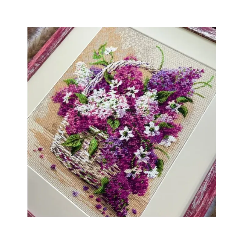 Corbeille de Lilas 24x30 cm SR2359