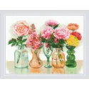 Symphonie florale 40x30 cm SR2355