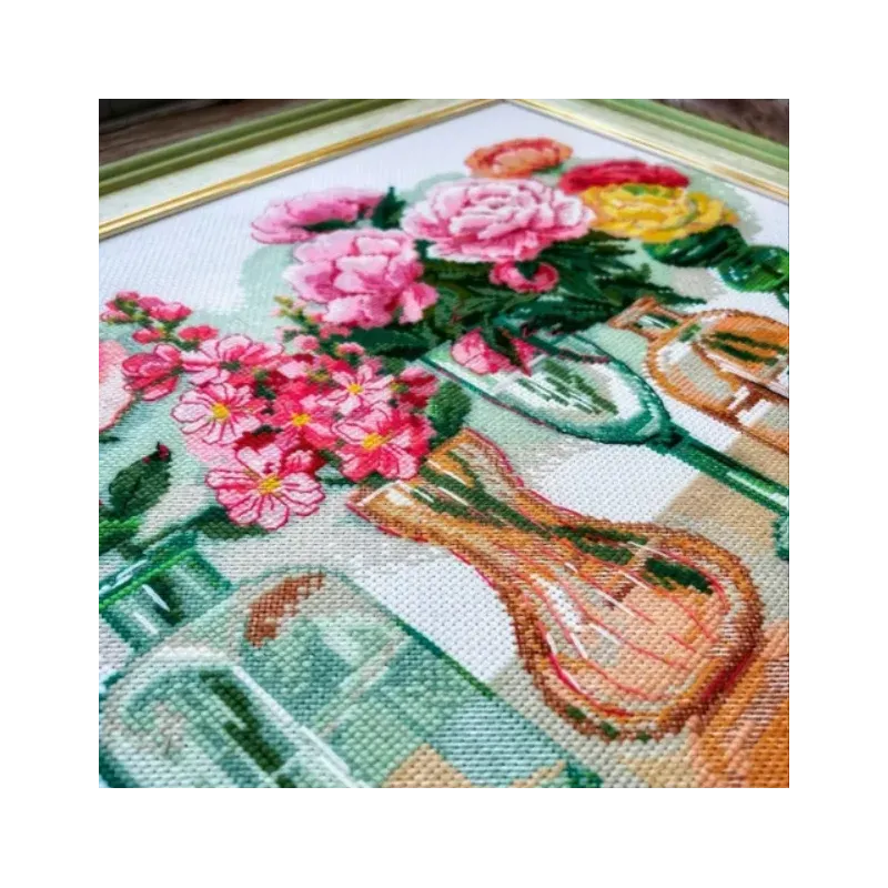 Symphonie florale 40x30 cm SR2355