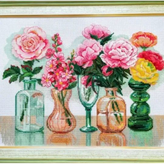 Flower Symphony 40x30 cm SR2355