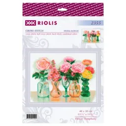 Symphonie florale 40x30 cm SR2355