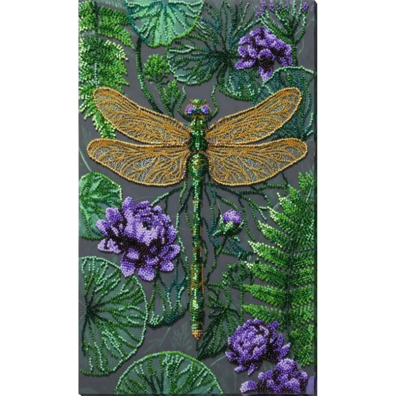 Kit de broderie avec perles - Silence Émeraude AAB-994