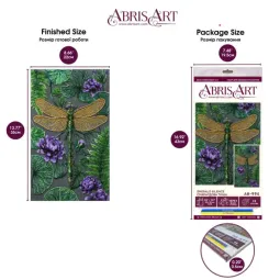 Main Bead Embroidery Kit -Emerald Silence AAB-994