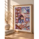 Kreuzstich-Set "Mitternachtszaubernoten" 24 x 35 cm SLETIL9996