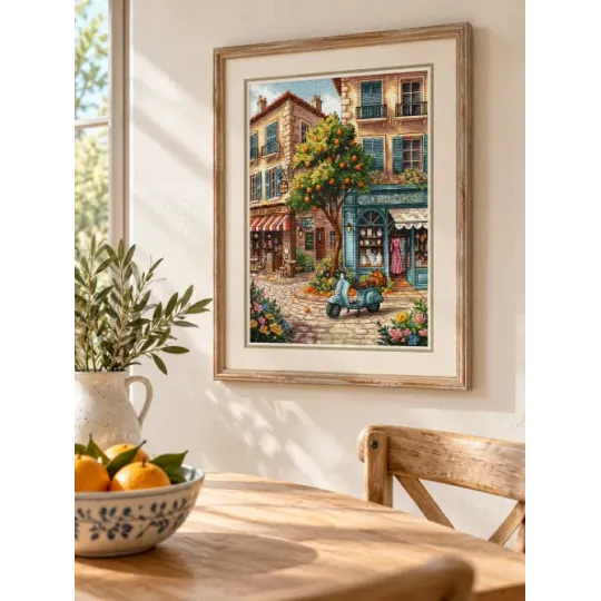 Kreuzstich-Set "Signatur" 23.50 × 32.23 cm AVA-P062