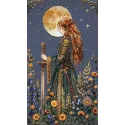 Main Bead Embroidery Kit -Moon Maiden AAB-990