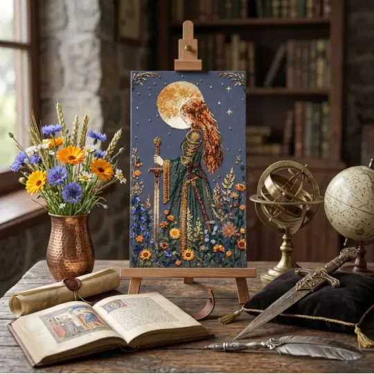 Kit de Broderie Perles - Fée Lunaire AAB-990