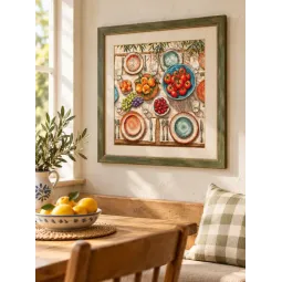Siuvinėjimo rinkinys "Viduržemio jūros stalo" 31,75 × 31,75 cm AVA-P139