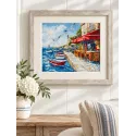 Набор для вышивания крестом "Морской бриз" 24x20 см SLETIL9986