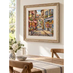 Kreuzstich-Set "La Belle Epoque'' 28.57 x 28.57 cm AVA-P096