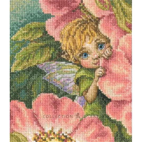 Cross-stitch kit "Secret of wild rose" RTOM923