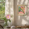 Cross-stitch kit "Secret of wild rose" RTOM923