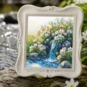 Cross-stitch kit "Anemones by the waterfall" RTOM1120