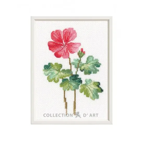 Cross-stitch kit "Geranium" RTOC450