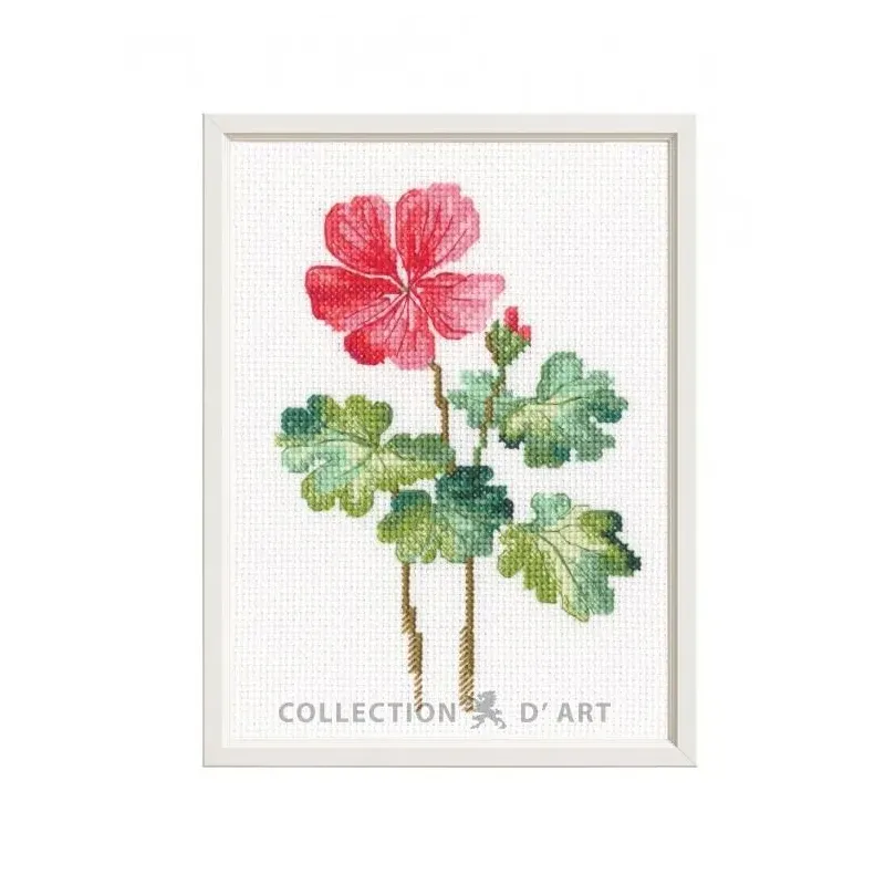Cross-stitch kit "Geranium" RTOC450