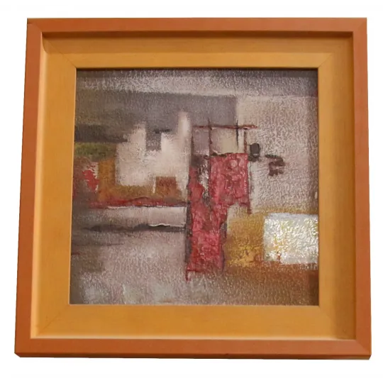 Framed painting
