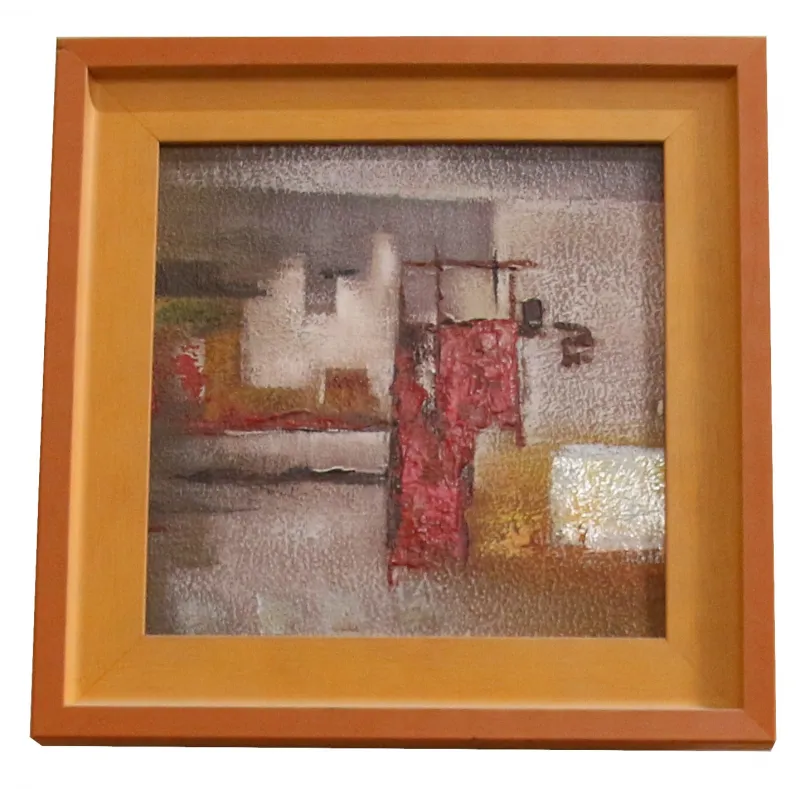 Framed painting