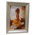 Framed painting