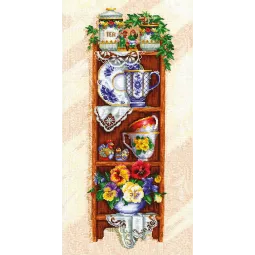 Étagère avec tasses 32*72 cm SANP-34
