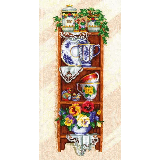 Regal mit Bechern 32*72 cm SANP-34