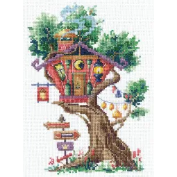 Maisons dans les arbres. Kit SAND-24