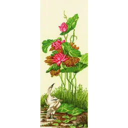 VENTE Motifs Chinois. Lotus SANK-32 (D)