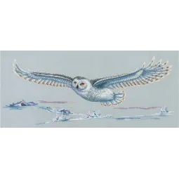 Hibou polaire Taille : 68x24 cm SANP-47
