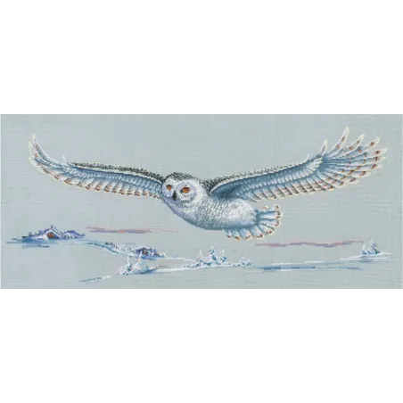 Polar Owl Size: 68x24 cm SANP-47