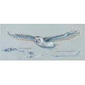 Polar-Eule Größe: 68x24 cm SANP-47