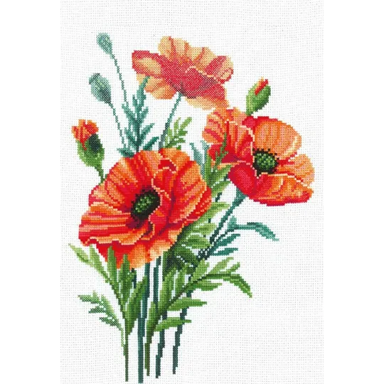 Poppy Flowers SANM-34