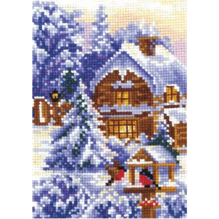 Kreuzstich-Set "Jahreszeiten. Winter" SANV-21