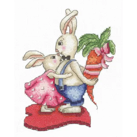 SALE Bunnies Love And Carrots SANZ-38 (D)