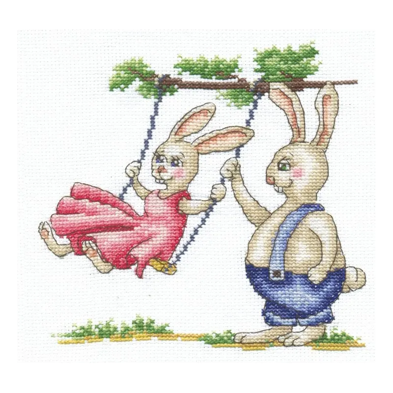 SALE (Eingestellt) Bunnies First Date SANZ-39