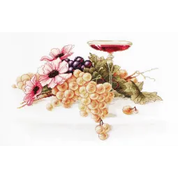 (Discontinué) Fleurs et Raisins SB214