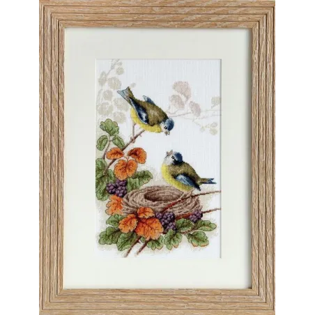 Paukščiai lizde SB215