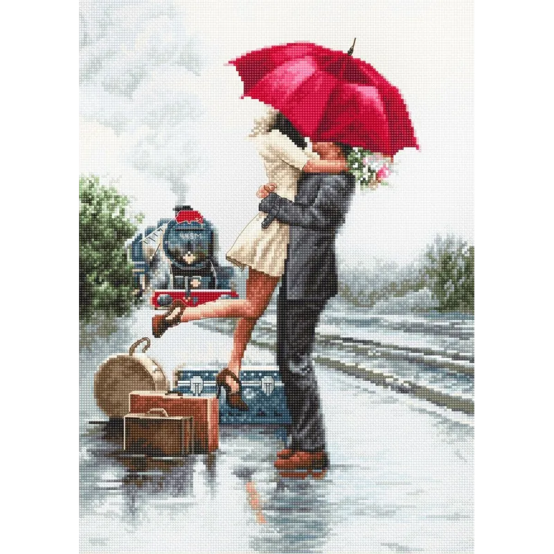 Couple à la gare SB2369