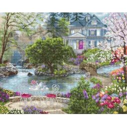 Thé au bord de l'eau SB2381