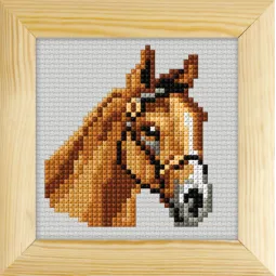 Kit Point De Croix Compté Heritage Highland Harmony - Toile Aida 14ct - Difficulté Moyenne